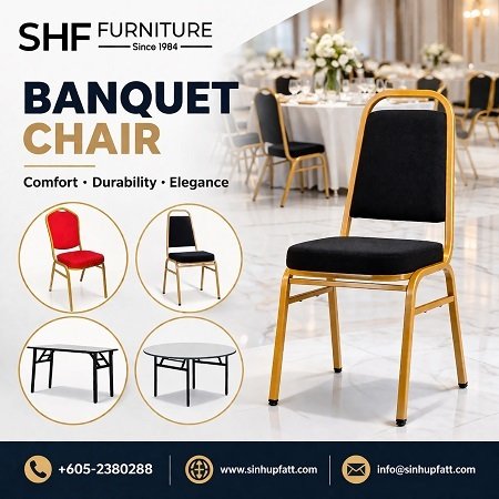 How to Choose the Best Banquet Chair and Table for Weddings in Malaysia